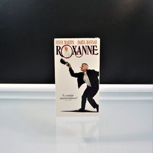 Roxanne VHS Tape 1987 Movie Steve Martin Daryl Hannah Comedy